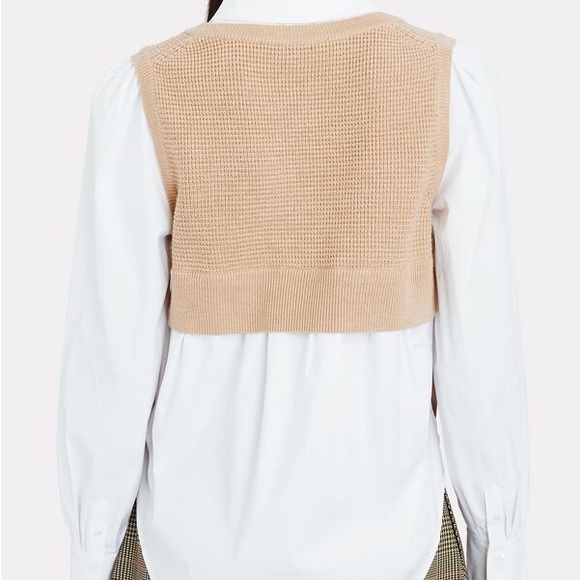 Veronica Beard Mixed Media Vest - Picture 13 of 13